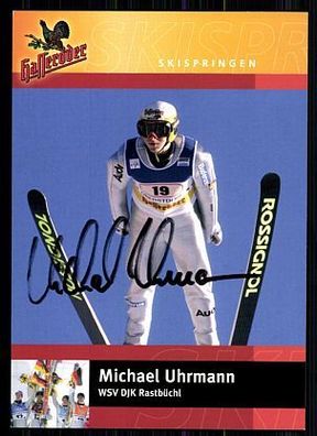 Michael Uhrmann Autogrammkarte Original Signiert Skispringen + A 86687