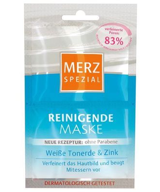 Merz Spezial Reinigende Maske Weiße Tonerde und Zink 14x7,5 ml (6,05€/100ml)
