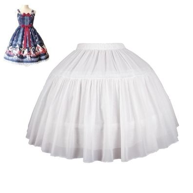 Damen Lolita Petticoat Braut Cosplay Party Abschlussballkleid kurzer Unterrock