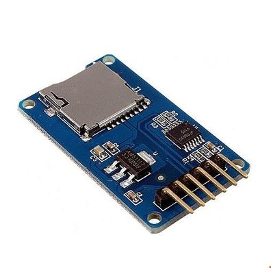 Micro SD MicroSD Card Adapter, Kartenleser Lesegerät Arduino Raspberry Pi, 1St.