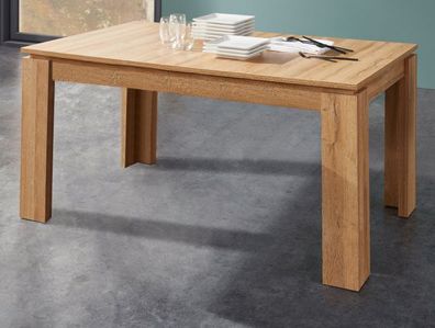 Esstisch Küchentisch ausziehbar Einlegeplatte Holztisch 160 - 200 cm bis 8 Personen