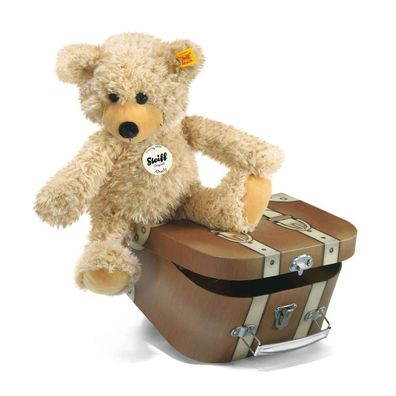 Teddybär Charly im Koffer