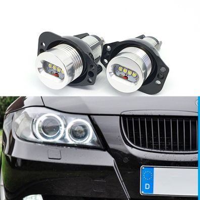 LED Tagfahrlicht 20W Angel Eyes Standlicht für BMW 3er E90 E91