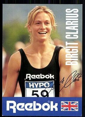 Birgit Clarius Autogrammkarte Original Signiert Leichtathletik + A 86608