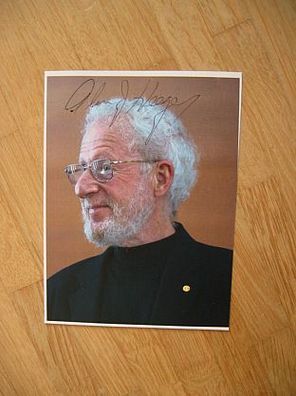 Nobelpreisträger 2000 Chemie Alan J. Heeger - handsigniertes Autogramm!!!