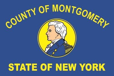 Fahne Flagge Montgomery (New York) Premiumqualität