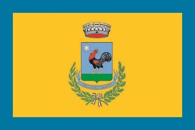 Fahne Flagge Gallicano nel Lazio (Italien) Premiumqualität