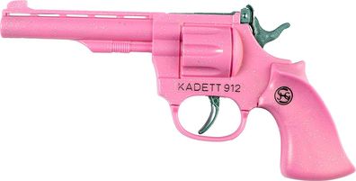Schrödel 402 9120 - Spielzeugpistole - Kadett 912 Pink, 100 Schuss, Cowgirl