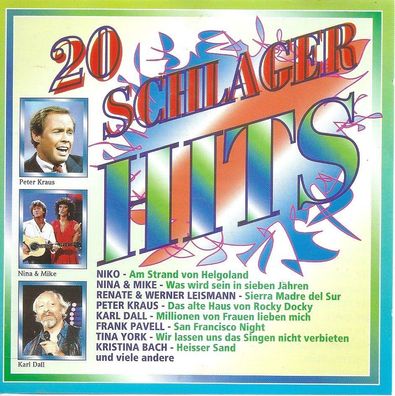 CD: 20 Schlager Hits (1995) Karat 929.1008-2
