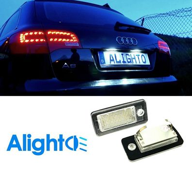 LED Kennzeichenbeleuchtung für Audi A3 8P A4 B6 B7 A6 4F Q7 4L