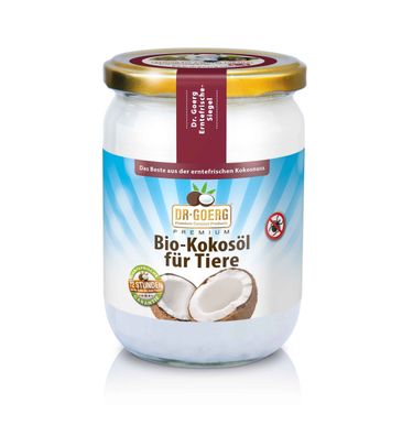 Dr. Goerg Premium Bio-Kokosöl für Tiere 500 ml