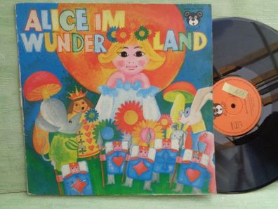 LP Für Dich 909-2-120056 Alice im Wunderland Lewis Caroll Hörspiel Vinyl