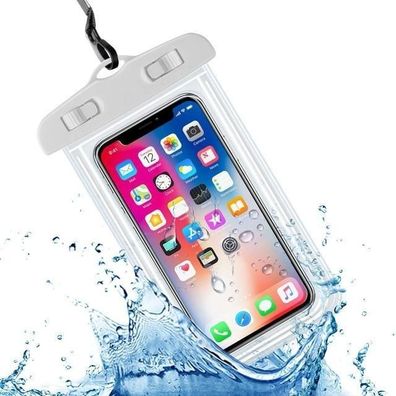 Leuchtende wasserdichte Smartphone Hülle/ Tasche mit Trageriemen