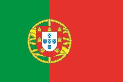 Aufkleber Fahne Flagge Portugal in verschiedene Größen