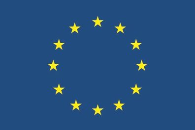 Aufkleber Fahne Flagge Europa in verschiedene Größen