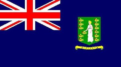 Aufkleber Fahne Flagge Virgin Island Jungfern Inseln GB in verschiedene Größen