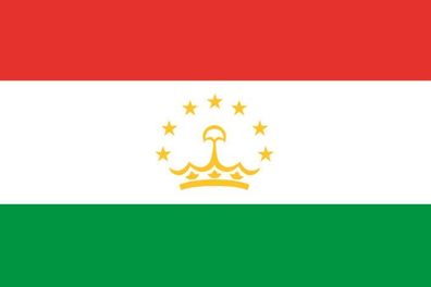 Aufkleber Fahne Flagge Tadschikistan in verschiedene Größen