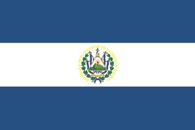 Aufkleber Fahne Flagge El Salvador in verschiedene Größen