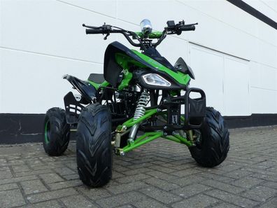 125ccm Quad ATV Kinder Quad Pitbike 4 Takt Motor Quad ATV 7 Zoll RV-Racing Grün