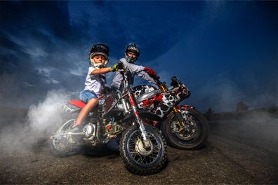 Muralo VLIES Fototapeten Tapeten XXL Jugend Motocross Motorräder 3008