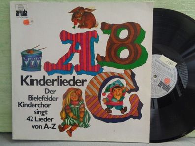 LP ariola ABC 42 Kinderlieder Bielefelder Kinderchor Hörspiel Vinyl