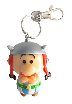 Plastoy Chibi Asterix & Obelix Schlüsselanhänger Gallier Wikinger Keychain
