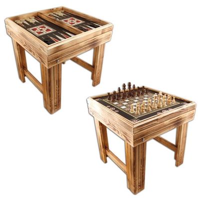 Backgammon und Schach Tisch Pearl