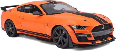 Maisto 31532 - Modellauto - Mustang Shelby GT500 '20 (orange, Maßstab 1:24) Auto