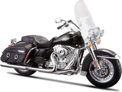 Maisto 32322 Harley Davidson FLHRC Road King Classic '13 (schwarz, Maßstab 1:12)
