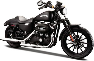 Maisto 32326 Harley Davidson Sportster Iron 883 '13 (schwarz, Maßstab 1:12)