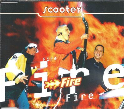 CD-Maxi: Scooter: Fire (1997) Club Tools - edel0060005CLU
