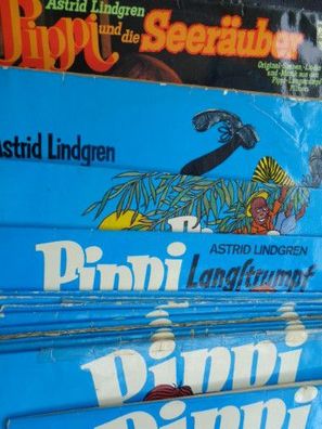 LP Philips Fontana Astrid Lindgren Pippi Langstrumpf geht an Bord Taka Tuka Land