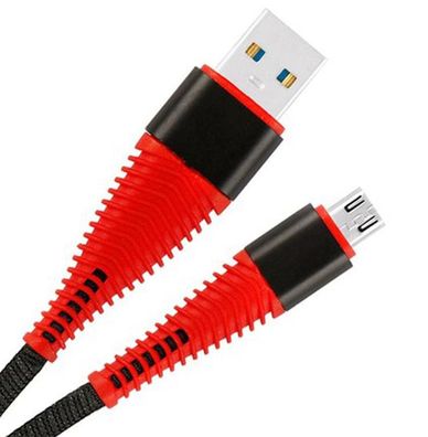 USB Ladekabel 1Meter | microUSB / USB-Typ-C | 2,4 Ampere