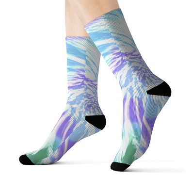 Tie Dye Neuheit Socken