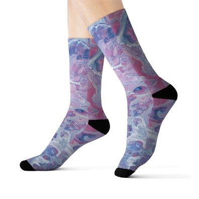 Tie Dye Fun Neuheit Socken