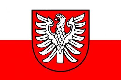 Aufkleber Fahne Flagge Landkreis Heilbronn in verschiedene Größen