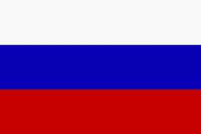 Aufkleber Fahne Flagge Russland in verschiedene Größen