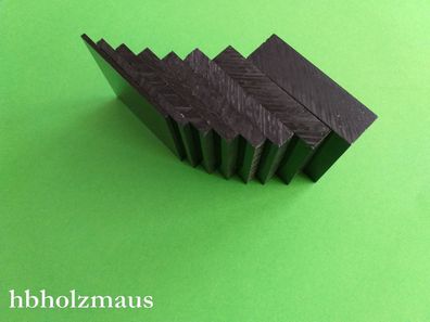 3 mm PLEXIGLAS® GS Schwarz - Acrylglas Scheibe Platte - Kostenfreier Wunschzuschnitt