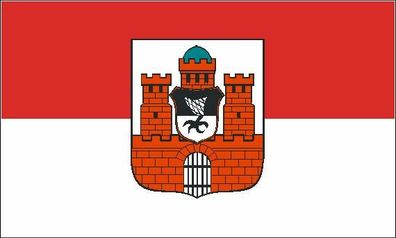 Aufkleber Fahne Flagge Bad Kissingen in verschiedene Größen