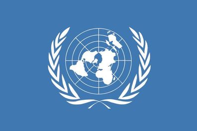 Aufkleber Fahne Flagge UNO in verschiedene Größen