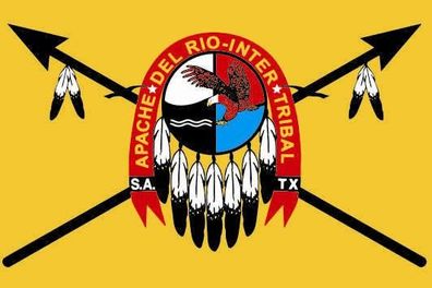 Aufkleber Fahne Flagge Apachen Indianer in verschiedene Größen
