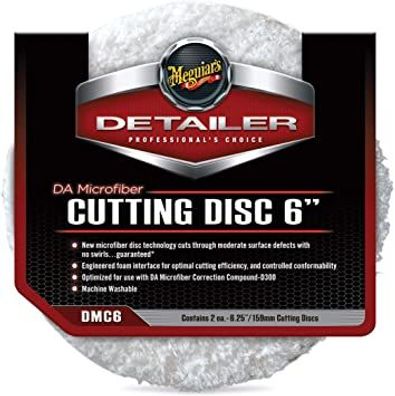Meguiars DMC6 Detailer DA Microfiber Cutting Disc 6"