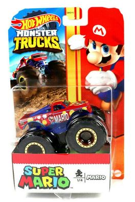 Mattel Hot Wheels Monster Trucks Super Mario LKW / GKD16 Mario