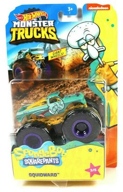 Mattel Hot Wheels Monster Trucks Spongebob Aquarepants LKW / GKD23 Squidward