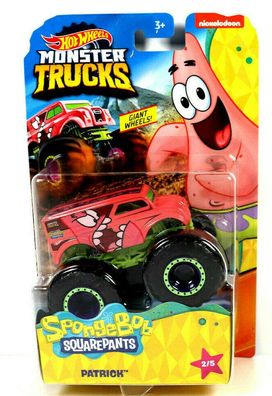 Mattel Hot Wheels Monster Trucks Spongebob Aquarepants LKW / GKD22 Patrick
