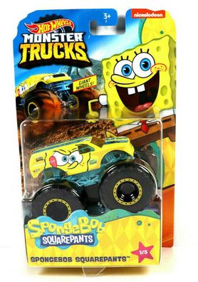 Mattel Hot Wheels Monster Trucks Spongebob Aquarepants LKW / GKD21 SpongeBob