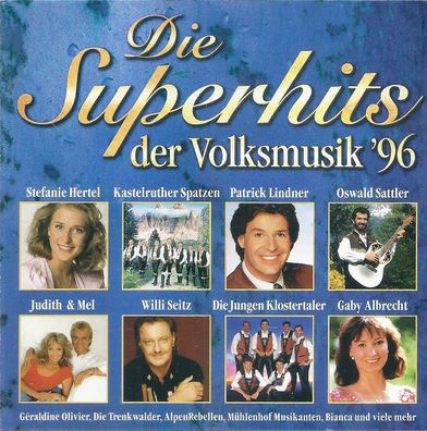CD: Die Superhits der Volksmusik ´96 (1996) EastWest 0630-16533-2