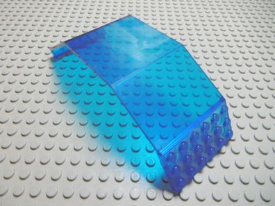 Lego 1 Panel 10x6x11 Transparent dunkelblau 2408