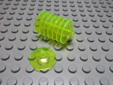 Lego 8 Schüssel transparent neon grün 2x2 mit Loch 4740 Set 6975 6207 7693 7647