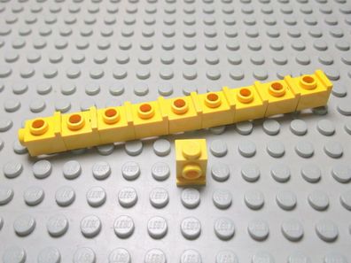 Lego 10 Konverter Scheinwerfer gelb 1x1 4070 Set 7891 6941 6363 4559